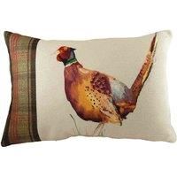 Evans Lichfield Hunter Pheasant Polyester Filled Cushion, Multi, 40 x 60 cm