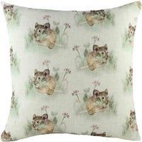 Evans Lichfield Hedgerow Mice Repeat Polyester Filled Cushion, Multi, 43 x 43cm