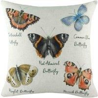 Evans Lichfield Species Butterfly Polyester Filled Cushion, Multi, 43 x 43 cm