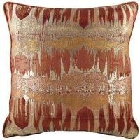 Evans Lichfield Inca Polyester Filled Cushion, Terracotta, 43 x 43 cm