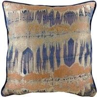 Evans Lichfield Inca Polyester Filled Cushion, Royal, 43 x 43cm