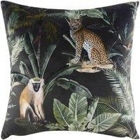 Evans Lichfield Kibale Animals Polyester Filled Cushion, Multi, 43 x 43cm
