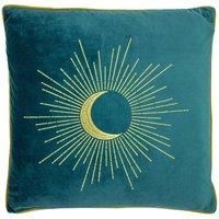 furn. Astrid Polyester Filled Cushion, Teal, 50 x 50cm