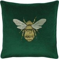 Paoletti Hortus Cushion, Emerald, 50 x 50cm