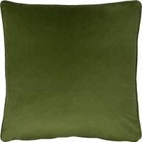 Evans Lichfield Opulence Polyester Filled Cushion, Olive, 55 x 55cm