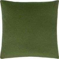 Paoletti Sunningdale Polyester Filled Cushion, Olive, 50 x 50cm