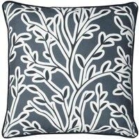 furn. Annika Polyester Filled Cushion, Slate Blue, 50 x 50cm