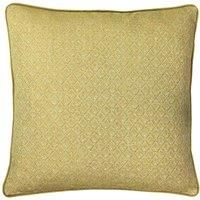 Paoletti Blenheim Polyester Filled Cushion, Viscose, Polyester, Linen, Ochre