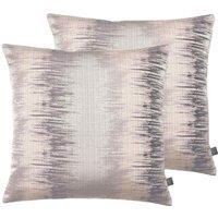 Prestigious Textiles Equinox Twin Pack Polyester Filled Cushions, Rose, 43 x 43cm