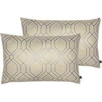 Prestigious Textiles Othello Polyester Filled Cushions Twin Pack Cotton Coin