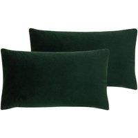 Evans Lichfield Sunningdale Polyester Filled Cushions (Twin Pack), Bottle, 30 x 50 cm