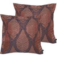 Prestigious Textiles Treasure Polyester Filled Cushions Viscose Cotton Tigers Eye