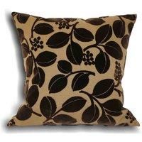 Paoletti Cherries Polyester Filled Cushion,Brown,45 x 45cm