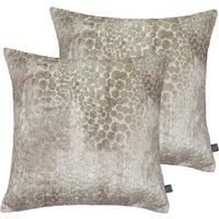 Prestigious Textiles Monument Polyester Filled Cushions Twin Pack Blush