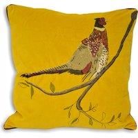 Riva Home Hunter Velvet Polyester Filled Cushion, Green, 45 x 45cm