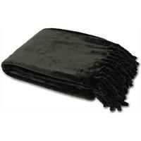 Dorset Throw Black