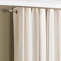 Broadway - VERTICAL STRIPE Ready Made Lined Curtains EYELET Ring Top