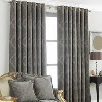 Paoletti Winchester Jacquard Eyelet Curtains