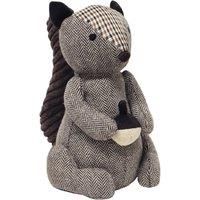 Riva Paoletti Squirrel Doorstop - Heavyweight Sand Filling - 100% Polyester - 16 x 25 x 13cm (6" x 10" x 5" inches) - Designed in the UK