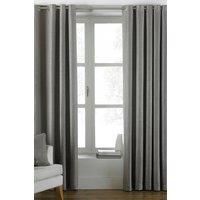 Paoletti Atlantic Woven Twill Eyelet Curtains