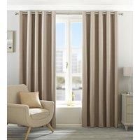 Paoletti Eclipse Blackout Eyelet Lined Curtains