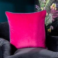 Riva Paoletti - Meridian Signature Collection, Raspberry/Teal, 55x55cm