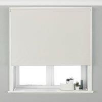 Riva Home Eclipse Blackout Roller Blind, Polyester, Ivory, 61 x 162cm