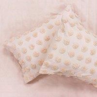 Linen House Haze Pair of Housewife Pillowcases, Peach, 50 x 75cm (20" x 30")