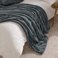 Paoletti Empress Super Soft Non Slip Faux Fur Throw
