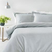 Waffle Textured 100% Cotton Duvet Cover Set