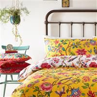 Tropical Duvet Covers Pomelo Floral Reversible Quilt Cover Bedding Sets by furn.
