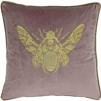 Paoletti Cerana Blush Bee Velvet Cushion Blush
