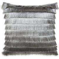 Furn Flicker Polyfilled Cushion, Silver, 45 x 45cm