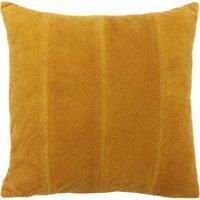 Furn Jagger Polyfilled Cushion, Ochre Yellow