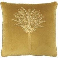 furn Desert Palm Embroidered Velvet Cushions