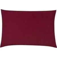 furn. Contra Polyester Filled Cushion, Oxblood, 40 x 60cm