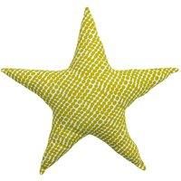 Star Shaped Cushion Clouds 100% Cotton Kids Filled Cushions by little furn.