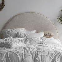 Linen House Manisha Pillowcase Set, White, 50 x 75cm