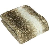 Paoletti Fawn Throw Faux-Fur Design Polyester Multi