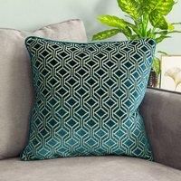 Paoletti Avenue Velvet Jacquard Cushions