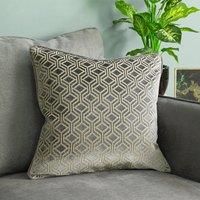 Paoletti Avenue Polyester Filled Cushion, Grey, 45 x 45cm