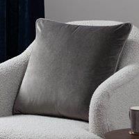 furn. Meridian Soft Velvet Luxury Plain Cushion (45 x 45 cm)