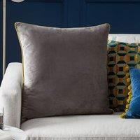 furn. Meridian Soft Velvet Luxury Plain Cushion (45 x 45 cm)