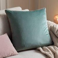 furn. Meridian Soft Velvet Luxury Plain Cushion (45 x 45 cm)