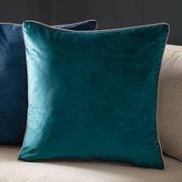 furn. Meridian Soft Velvet Luxury Plain Cushion (45 x 45 cm)