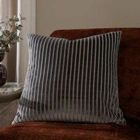 Paoletti Savoy Stripe Velvet Cushion
