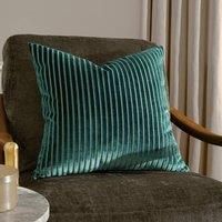 Paoletti Savoy Stripe Velvet Cushion