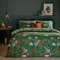 Hoem Lauro King Duvet Set Olive