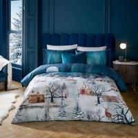Voyage Wilderness Double Duvet Set Topaz