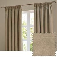 furn. The Ultimate Velvet Room Darkening Pencil Pleat Curtain Pair